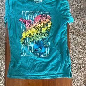 Marvel Kids Teal Superhero Tee
